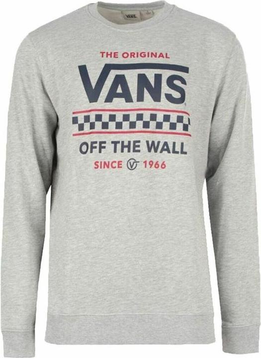 Produktbild Vans Herren Sweater ohne Kapuze Stackton Crew Grau (S)