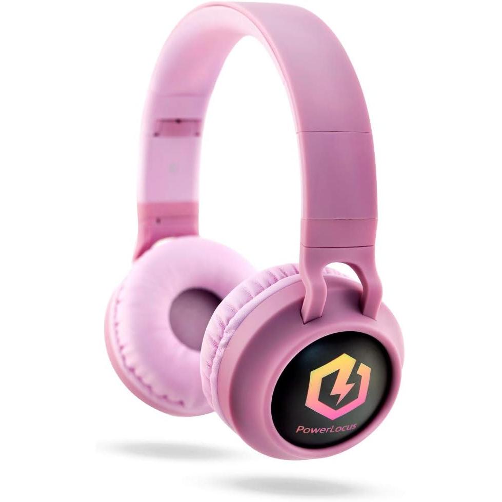 PowerLocus Buddy Bluetooth-Kinderkopfhörer pink (PWL-BUDDY-NONEARSPINK)