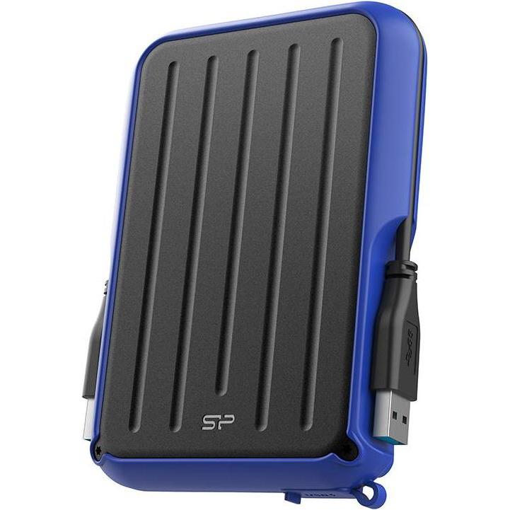 Silicon Power Armor A66 (4 TB), Externe Festplatte, Blau