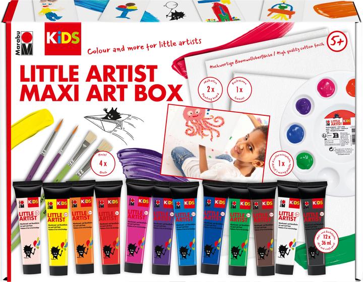 Actual product image Marabu Little Artist Maxi Art BoxKiDS (36 ml)