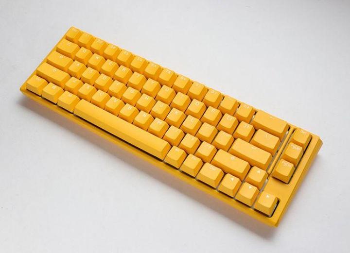 Produktbild Ducky One 3 Yellow SF Gaming Tastatur, RGB LED - MX-Black (US) (US, Kabelgebunden)