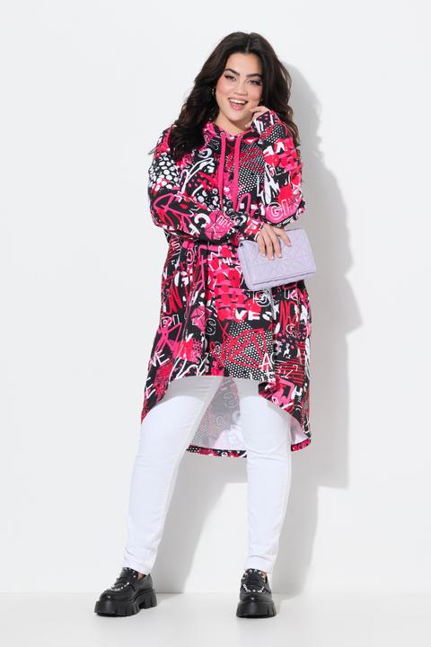 Actual product image Angel of Style Long-Hoodie, A-Linie, Sweater, Patchprint, Kapuze (46, 48)