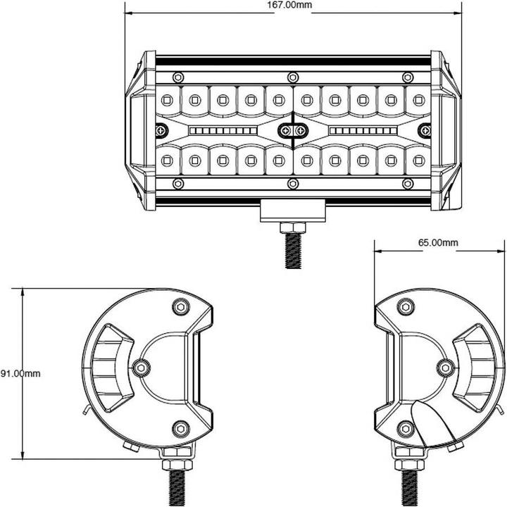 Actual product image Berger & Schröter LED worklight (12000 lm, IP68)