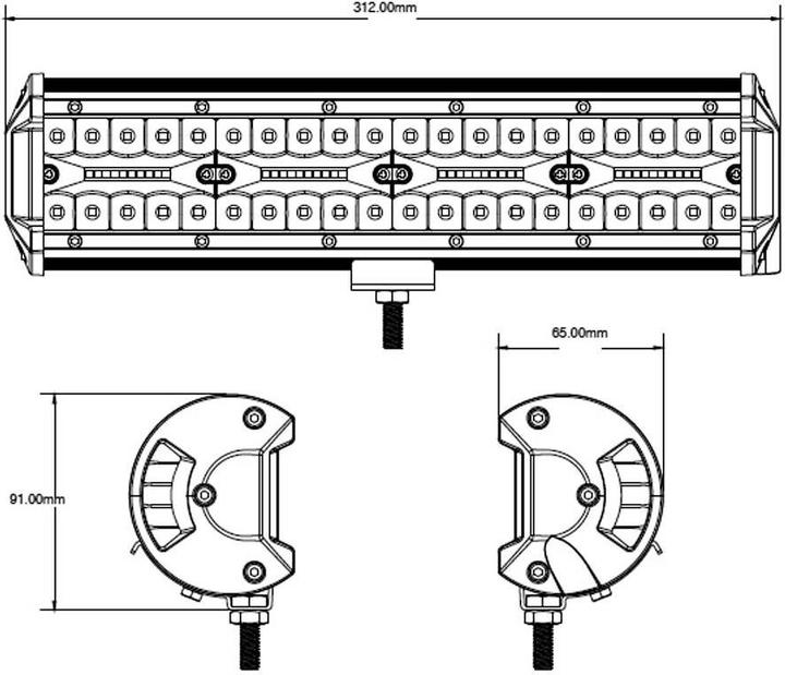 Actual product image Berger & Schröter LED worklight 240 W (21600 lm)