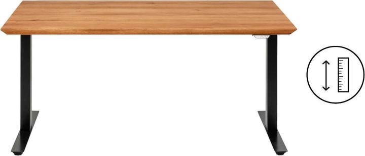 Produktbild Kare Design Schreibtisch Office Symphony Eiche Schwarz 160x80 (160 x 80 x 76 cm)