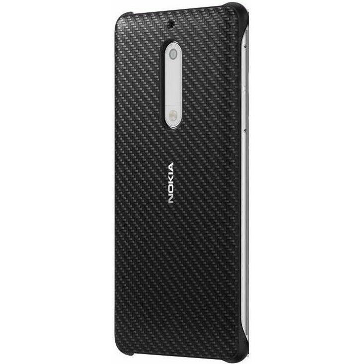 Nokia Carbon (Nokia 5), Smartphone Hülle, Schwarz