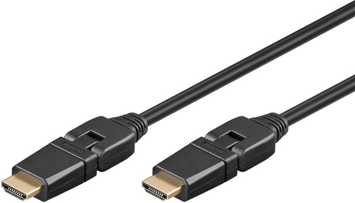 Actual product image Goobay High-speed HDMI 360° cable with Ethernet (3 m, HDMI)