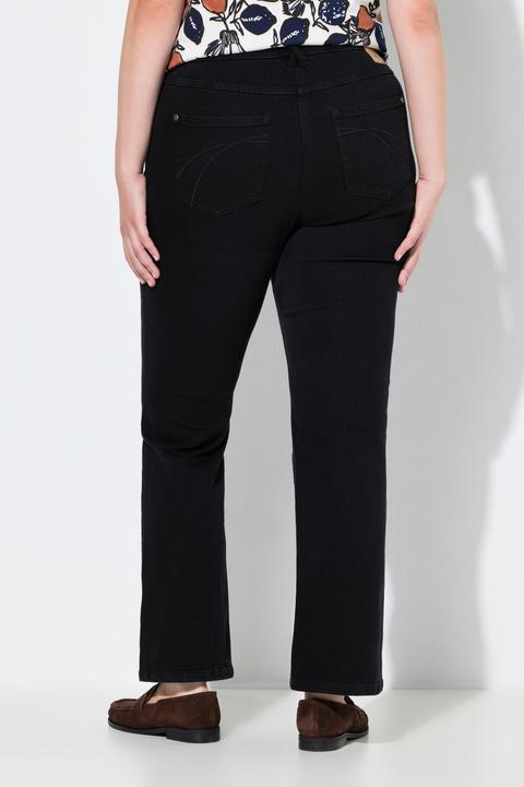 Produktbild Ulla Popken Jeans Marie, Bootcut, Elastikbund (48)