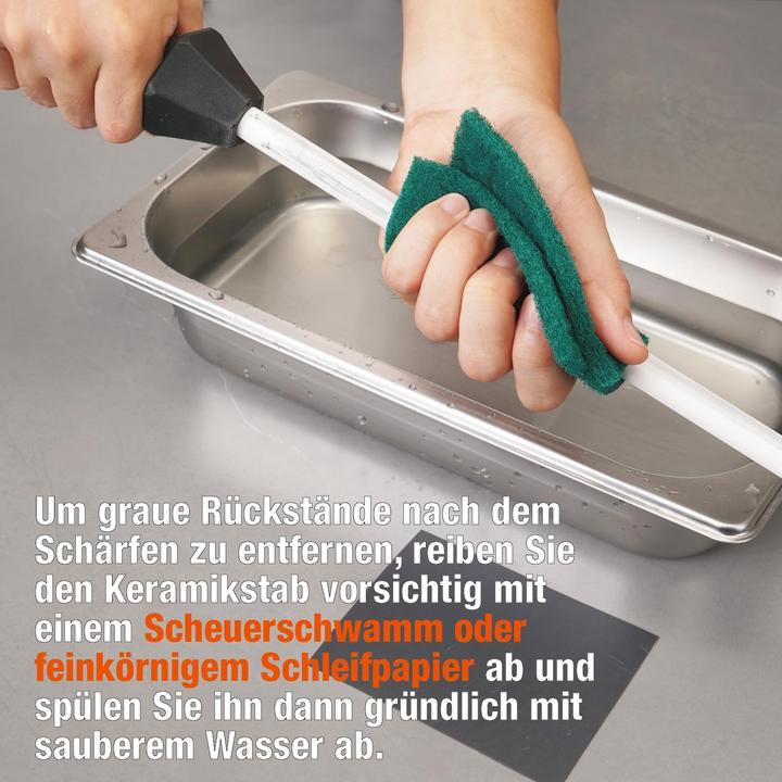 Produktbild Sharpeak Keramik-Wetzstahl mit Winkelführung