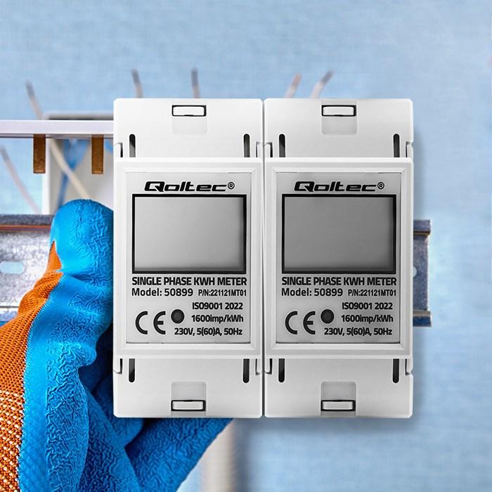 Actual product image Qoltec Electricity meter