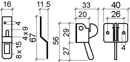 Actual product image Charmag Closet Flycatcher