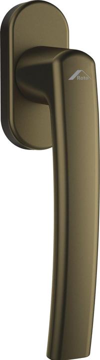 Roto Window handle ROTOLINE VK 7 x 35 mm, medium bronze anodised aluminium