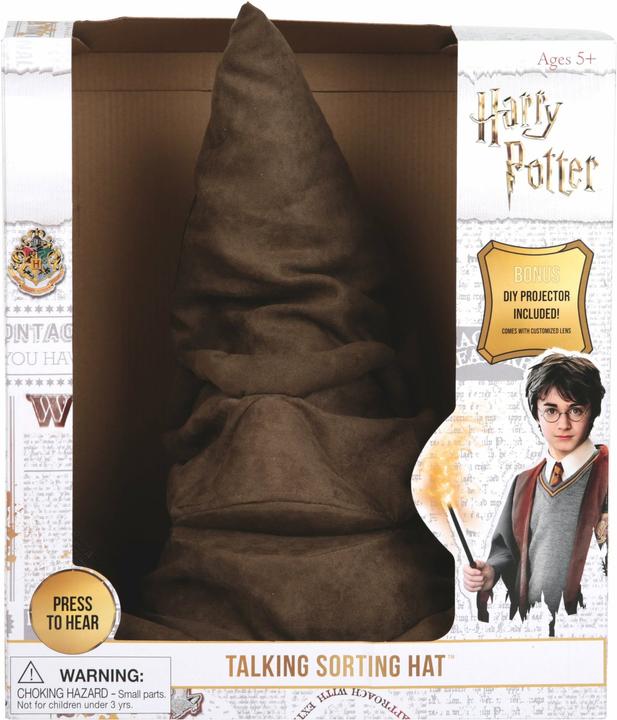 Produktbild Martinex YuMe Toys 13083 Harry Potter Sprechender Hut, Braun