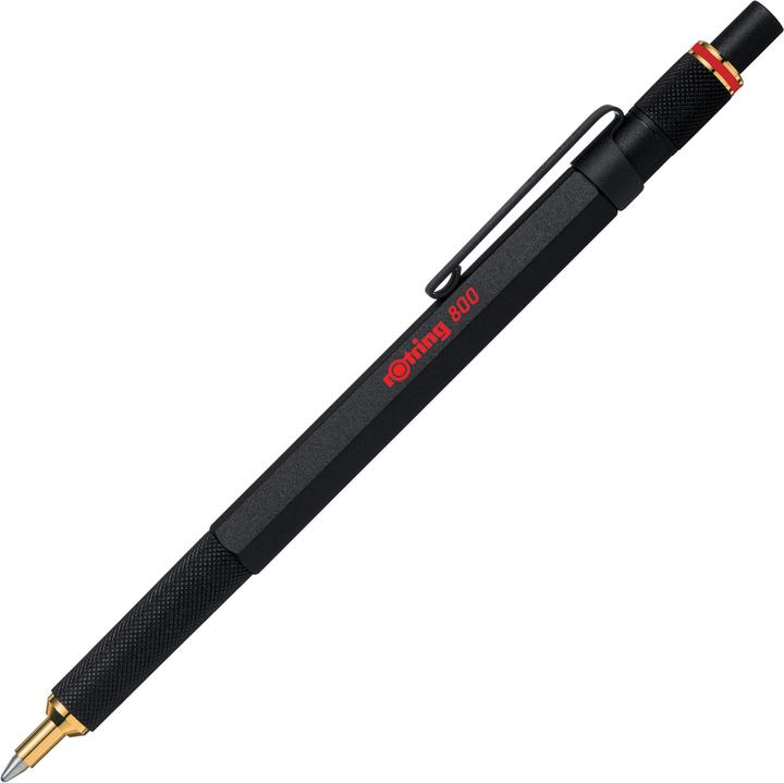 Produktbild Rotring Kugelschreiber 800 M (Schwarz, Rot, 1 x)