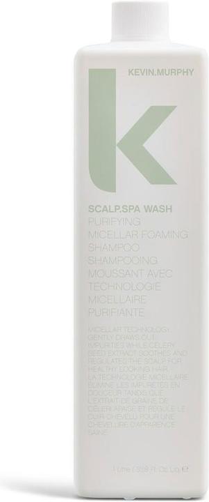 Actual product image Kevin Murphy Scalp.Spa Wash Purifying Micellar Shampoo 1000 ml (1000 ml, Liquid shampoo)