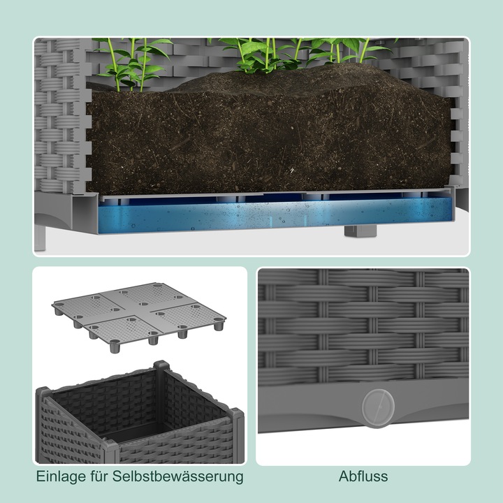 Produktbild Relaxdays Pflanzkübel