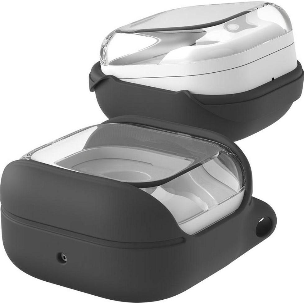 Araree Case Bean for Samsung Galaxy Buds 4 / Buds 4 Pro black (Manicotto per cuffie), Borsa per cuffie + Copertura protettiva, Nero