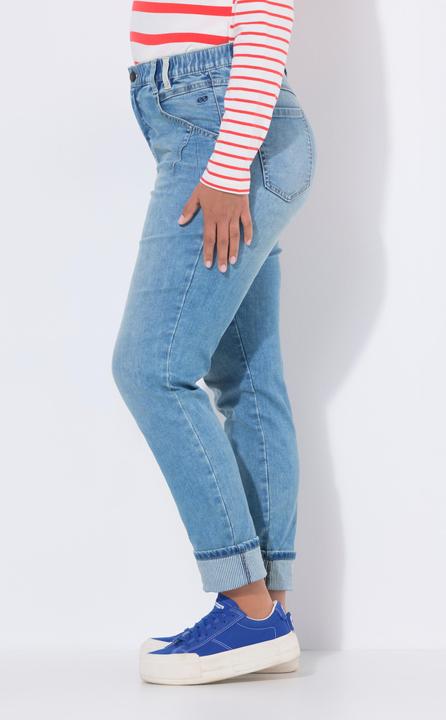Actual product image Laurasøn Striped Cuff Jeans (52)