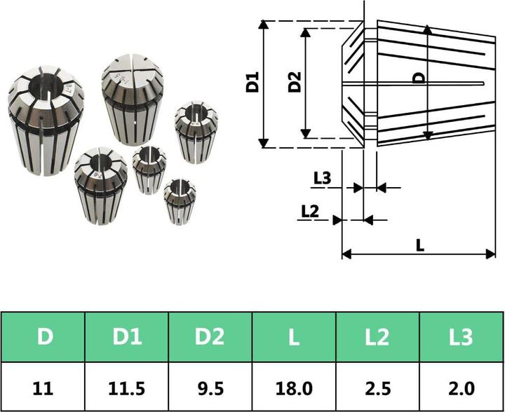 Immagine prodotto vidaXL Spannzange