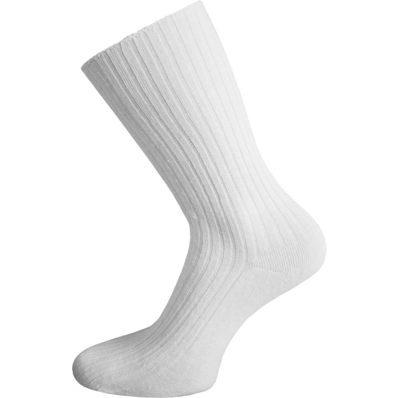 Normani, Herren, Socken, 10 Paar Arztsocken, Weiss, (10er Pack, 43 - 46)