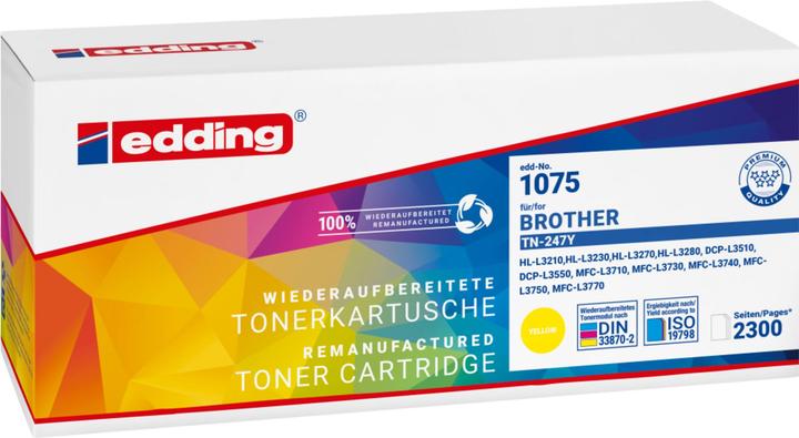 Edding Il toner sostituisce TN-247Y - - 2,30 pagine (Y)