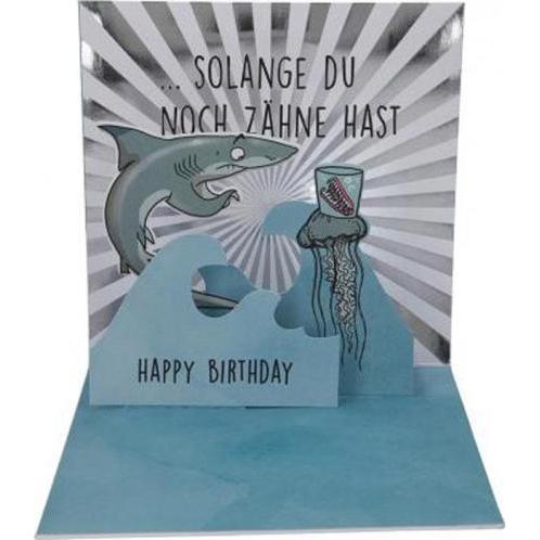 Thumbnail - Magni, Grusskarte + Briefpapier, Depesche 0011694-022 Pop-up Glückwunschkarte zum Geburtstag, Klappkarte mit Musik, Lich...