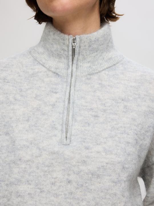 Immagine prodotto Selected Femme Maglia a maniche lunghe con mezza zip (L)