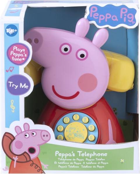 Actual product image HTI Peppa Pig pull-along phone