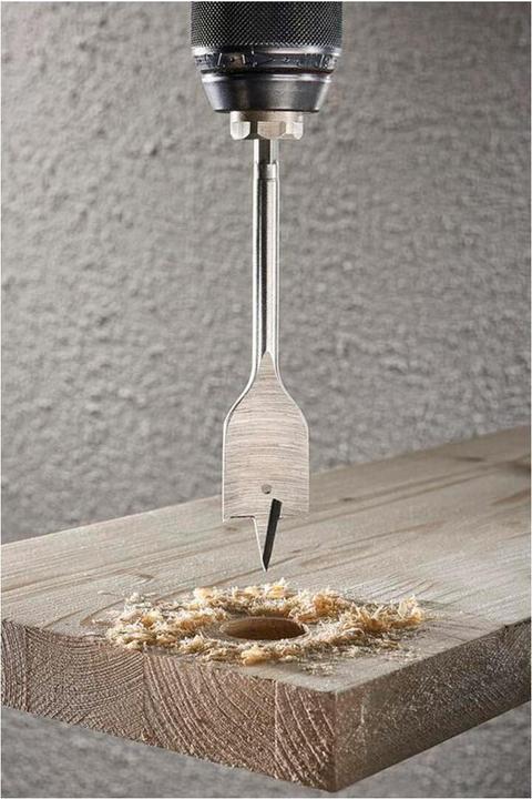 Produktbild wolfcraft 1 Flachfräsbohrer ø20x152mm (20 mm)
