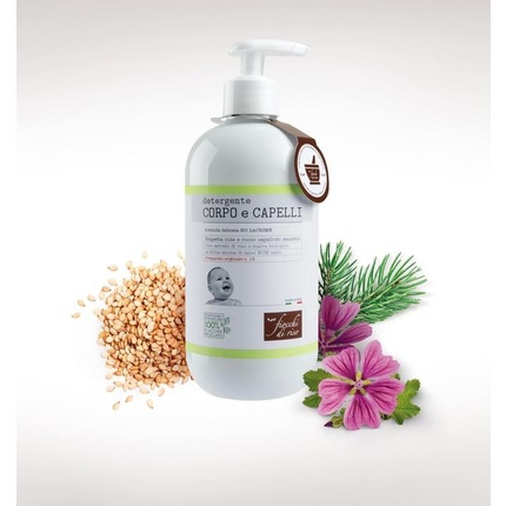 Actual product image Fiocchi di riso Baby Body Cleaner and