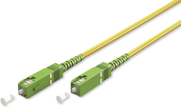 Image du produit Goobay Câble à fibre optique FTTH, monomode OS2 jaune, jaune simplex, 15 m (S/UTP, CAT6a, 15 m)