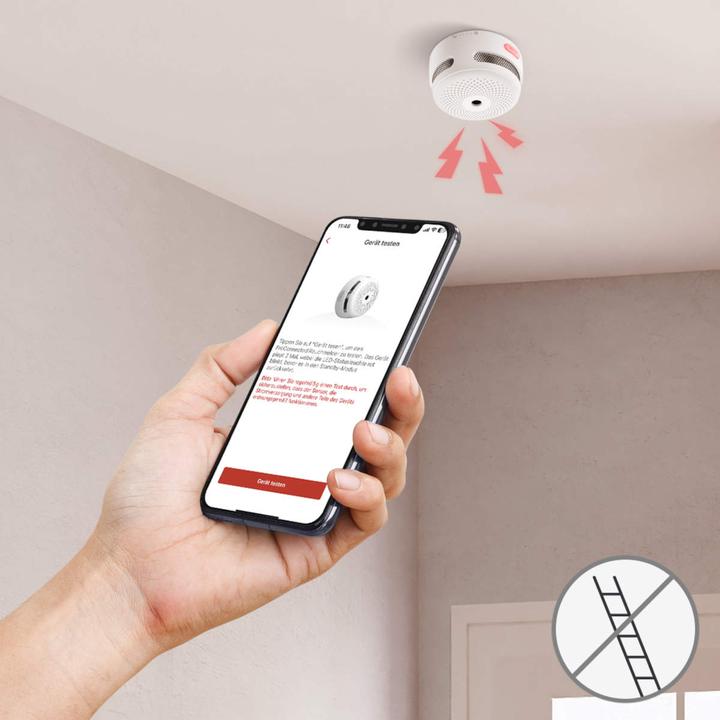 Actual product image X-Sense XS01-M with base station SBS50