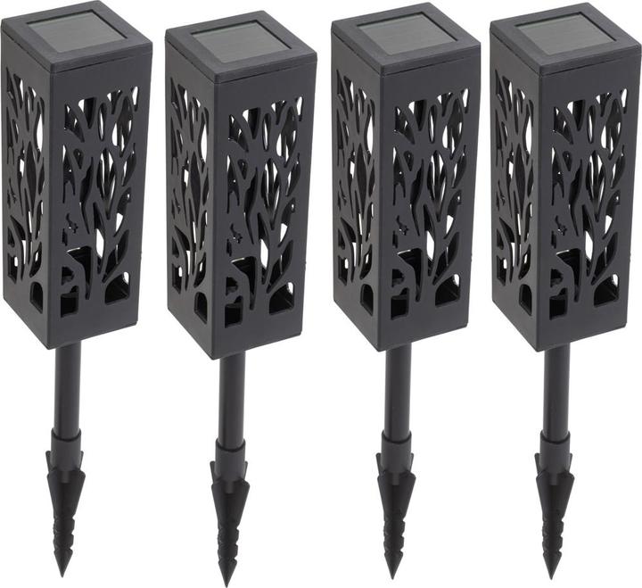 Produktbild Ikonka Solar Standlaternen dekorativ 4 Stück