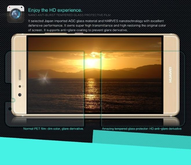 Actual product image Nillkin Amazing H (1 Piece, Huawei P9)