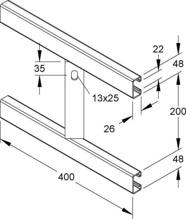 Image du produit Niedax NIE KWAT 300 Adaptateur de serrage ignifuge