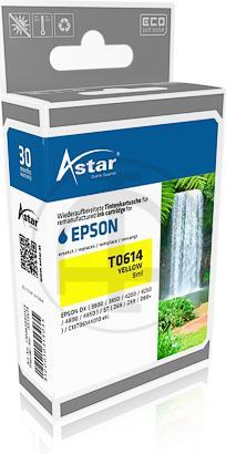Actual product image Astar AS15614 - Pigment based ink - Yellow - Epson ST D88 - 1 piece(s) (Y)