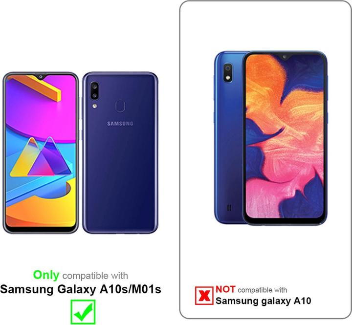 Actual product image Cadorabo Book Invisible Magnet Cover (Samsung Galaxy A10s)