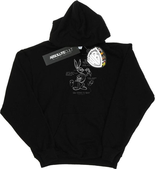 Produktbild Looney Tunes Bugs Bunny Drawing Instruction Kapuzenpullover (3XL)