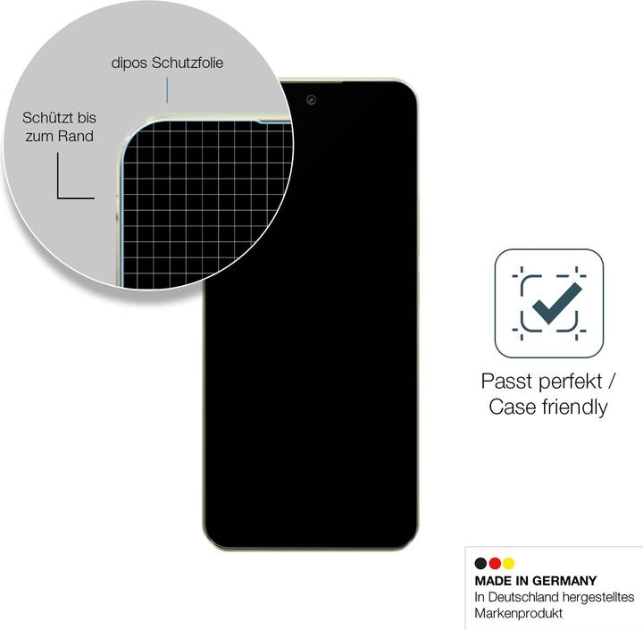 Produktbild Dipos Anti-Shock Displayschutz Matt 9H (1 Stück, Realme Q3 5G)
