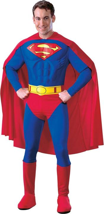 Image du produit Superman Mens Deluxe Muscles Costume (S)