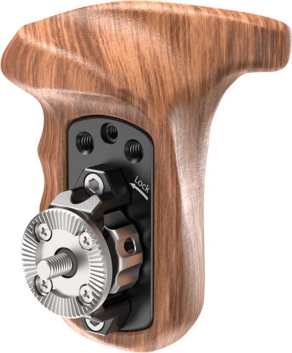 Image du produit SmallRig Poignée droite en bois avec rosette Arri (Poignée)