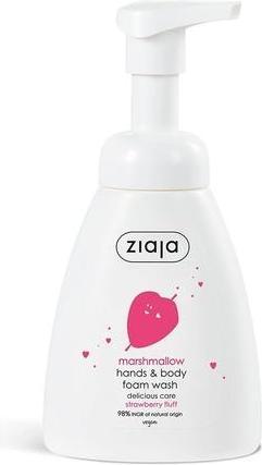 Actual product image Ziaja Marshmallow Hands & Body Foam Wash 250ml (250 ml)