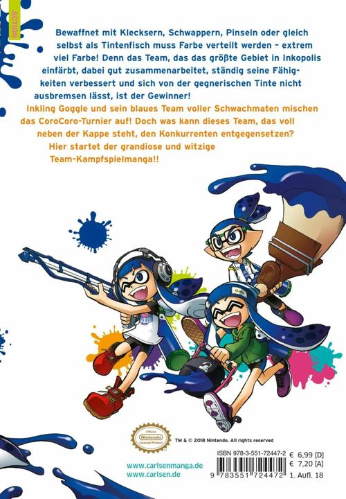 Produktbild Splatoon! 1 (Deutsch, Sankichi Hinodeya, 2018)
