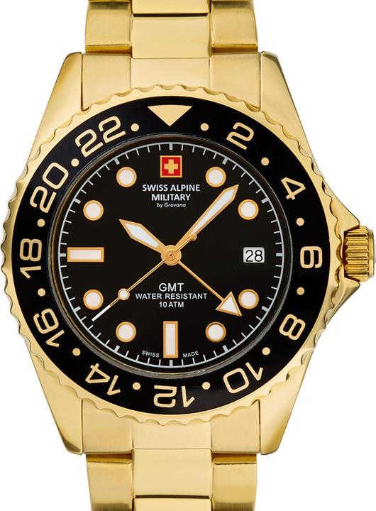 Immagine prodotto Swiss Alpine Military 7052.1117 Diver 42mm 10ATM (Orologio sub, 42 mm)