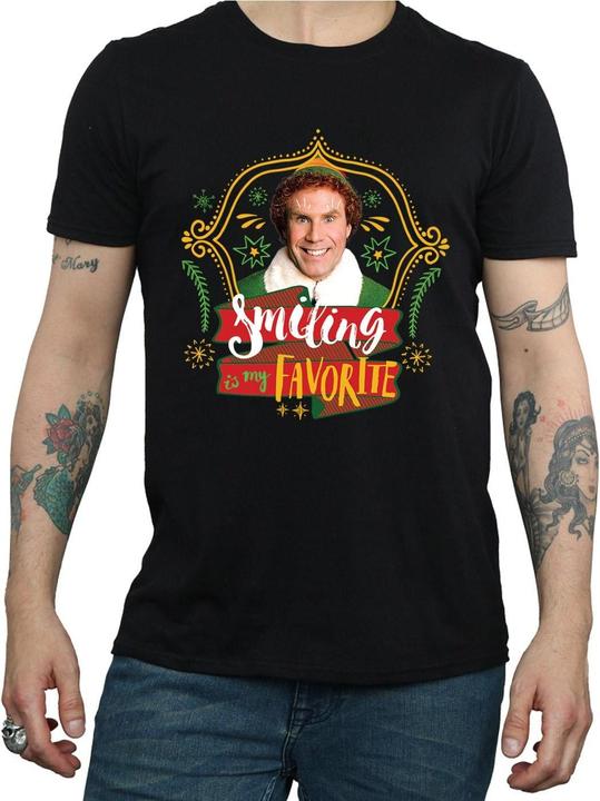 Immagine prodotto Elf Buddy Smiling Maglietta Uomo (XL)