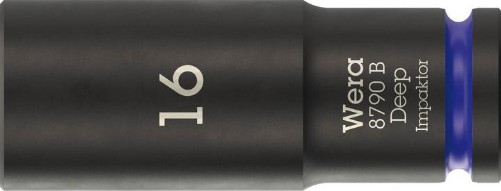 Actual product image Wera 8790 B Impaktor Deep SW Steckschlüssel 3/8, 16mm (16 mm)