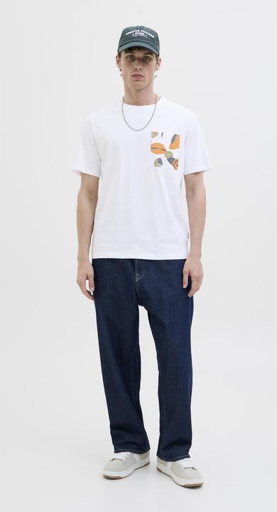 Produktbild Jack & Jones Gedruckt Rundhalsausschnitt T-shirt T-shirt (M)