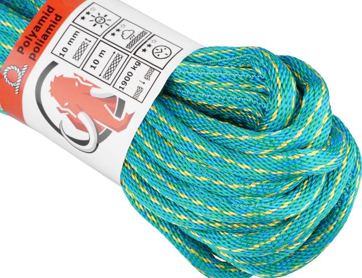Produktbild Mamutec Polyamid Seil 10 mm 10 m (10 m)