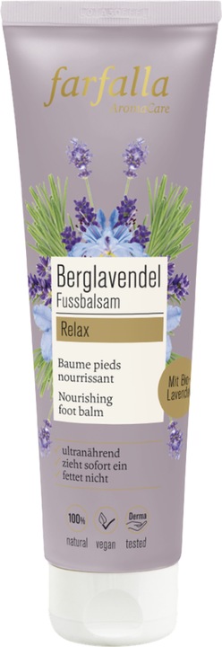 Immagine prodotto Farfalla Balsamo per i piedi alla lavanda di montagna Tb 75 ml (Crema piedi e gel piedi, 75 ml)