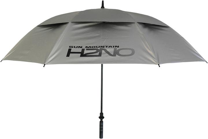 Actual product image Sun Mountain H2NO Umbrella 68" UV coated silver